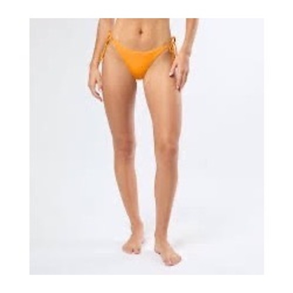 Onia Kate Bikini Bottom Apricot Orange Side Tie Swim Brief WSB09-33 Small NEW